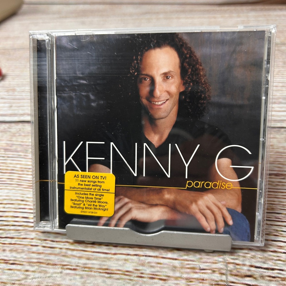 Kenny G Paradise CD 2002 Arista Records Smooth Jazz 07822-14738-2 Brian McKnight
